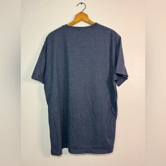 American‎ Eagle Men's XL Super Soft T-Shirt Eagle Logo Gray Heather Tee - Picture 2 of 4